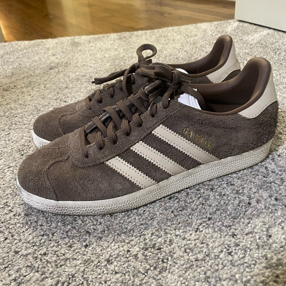 Adidas Gazelle Brown Suede Sneakers